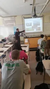 Jamie teaching in Mcnary